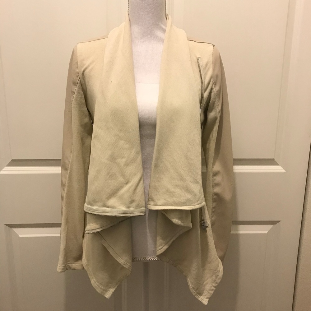 BLANK NYC Side Zip Sweater Jacket